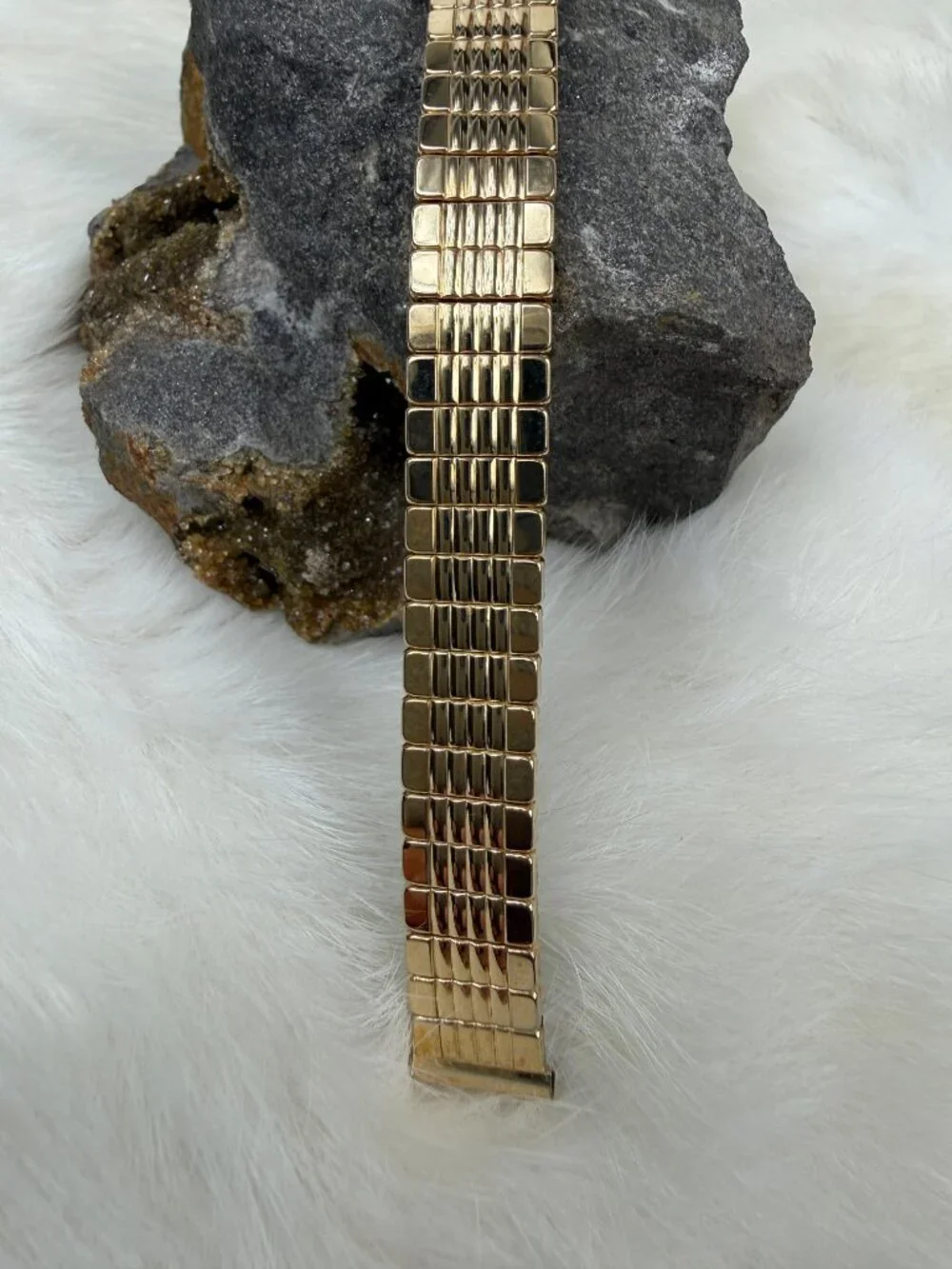 Vintage Admiral USA RGP Rolled Gold Plate Expandable Watch Band 5